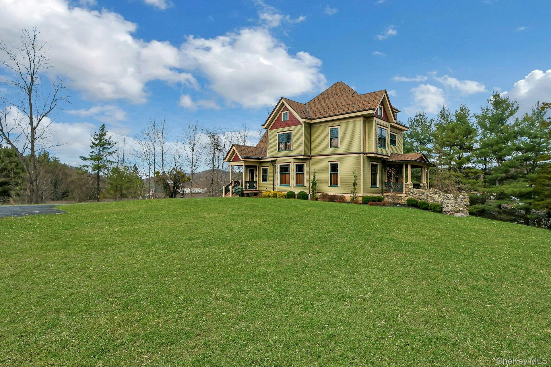 2 Pine Hill Road Chester, NY 10918 - Photo 32 of 36 a front view of a house with garden