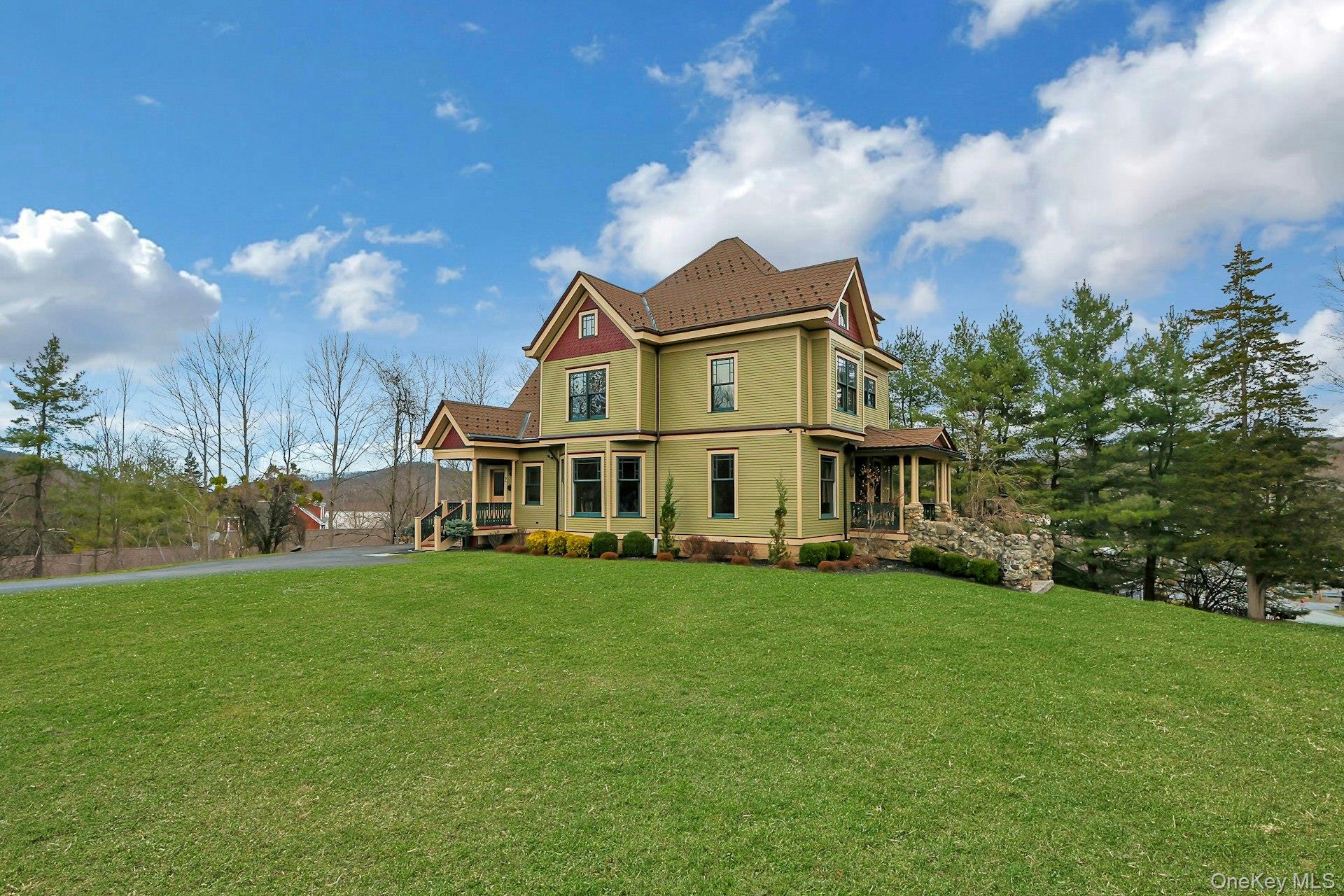 2 Pine Hill Road Chester, NY 10918 - Photo 34 of 36 a view of a house with a big yard and large trees