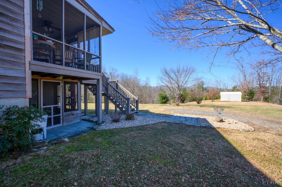 5687 Elon Road Monroe, VA 24574 - Photo 23 of 60 a view of a house with a yard