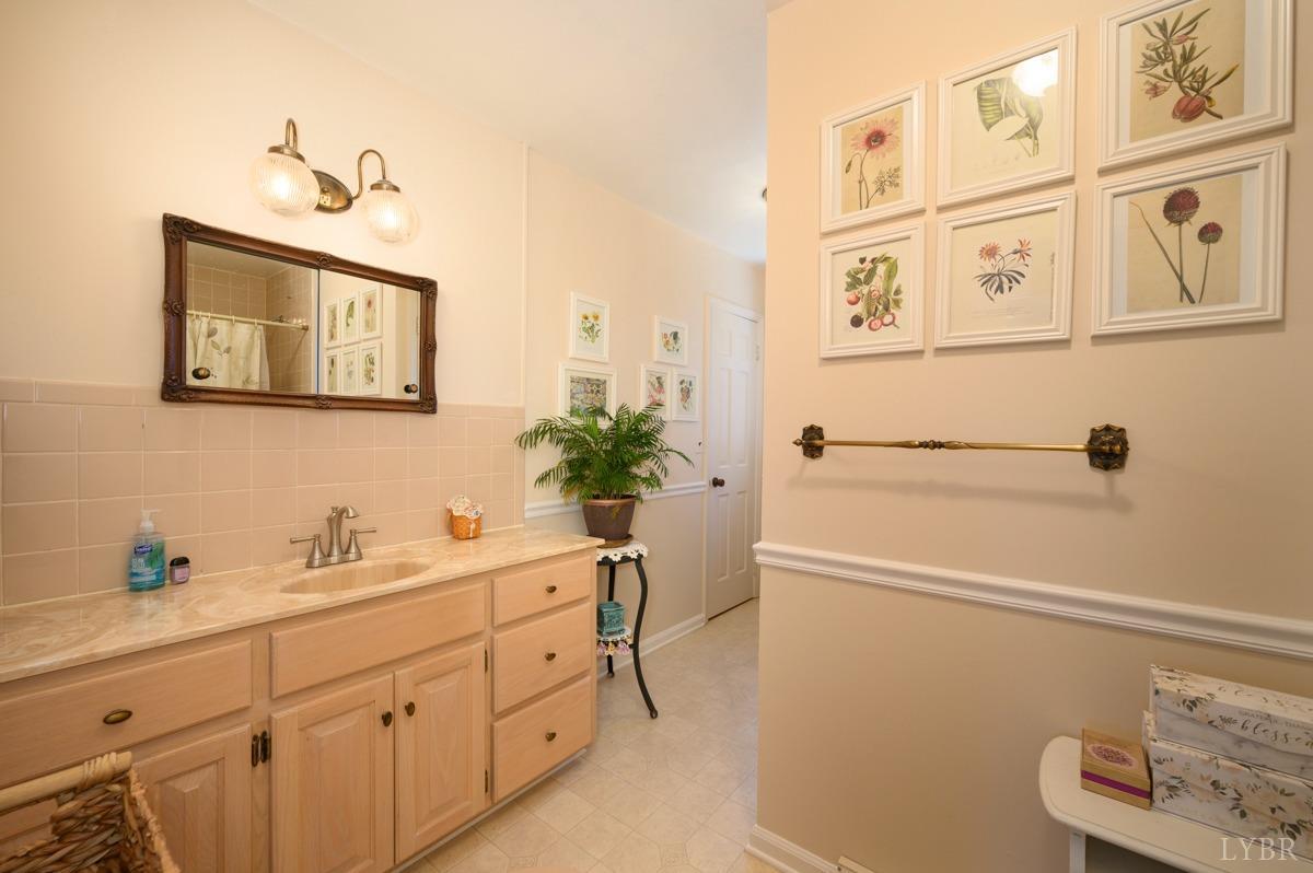 5687 Elon Road Monroe, VA 24574 - Photo 44 of 60 a bathroom with a sink and a mirror