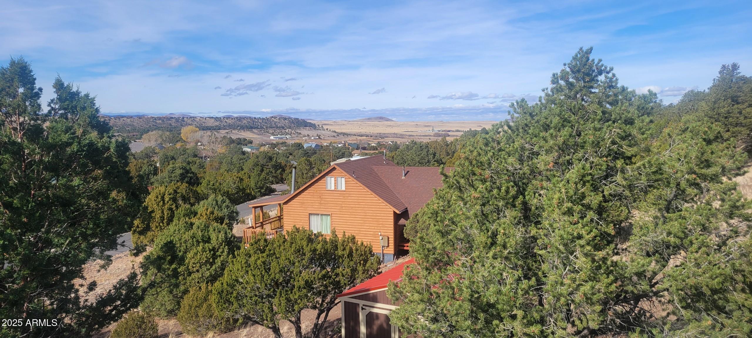 1285 Spruce Street Eagar, AZ 85925 - Photo 8 of 17 a view of a house with a yard and mountain