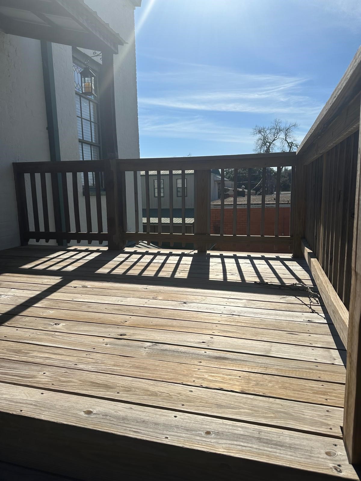 519 Spring Street, Unit E Columbus, TX 78934 - Photo 5 of 16 Balcony