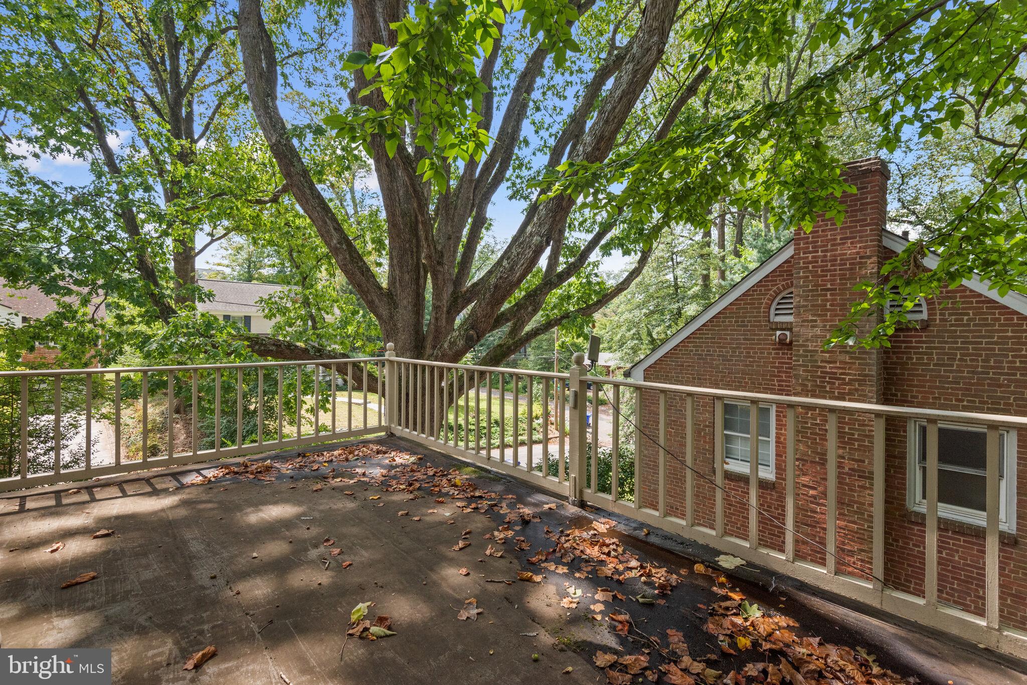 5423 Harwood Road Bethesda, MD 20814 - Photo 22 of 43 Deck off Primary Bedroom