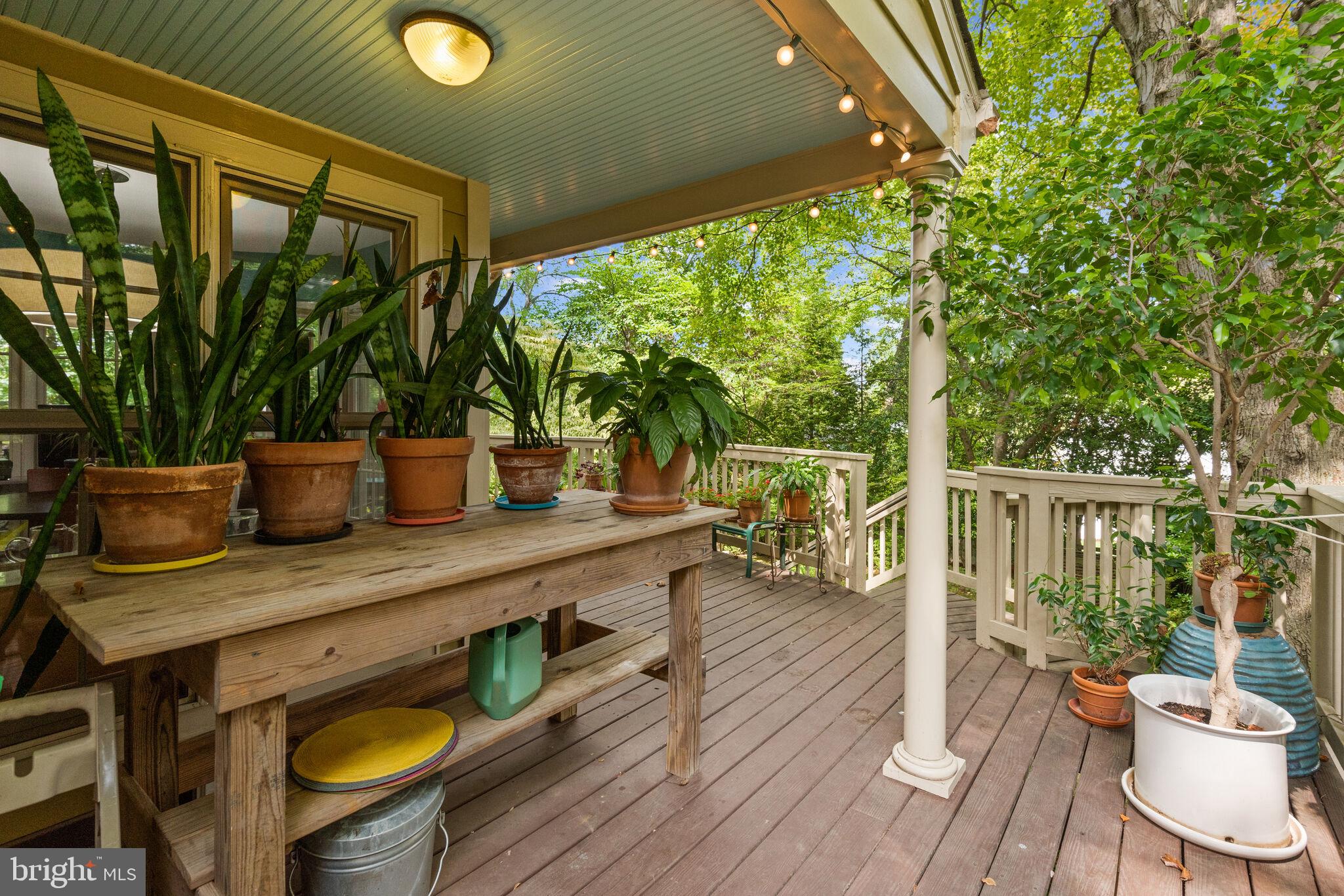 5423 Harwood Road Bethesda, MD 20814 - Photo 32 of 43 Wrap around deck