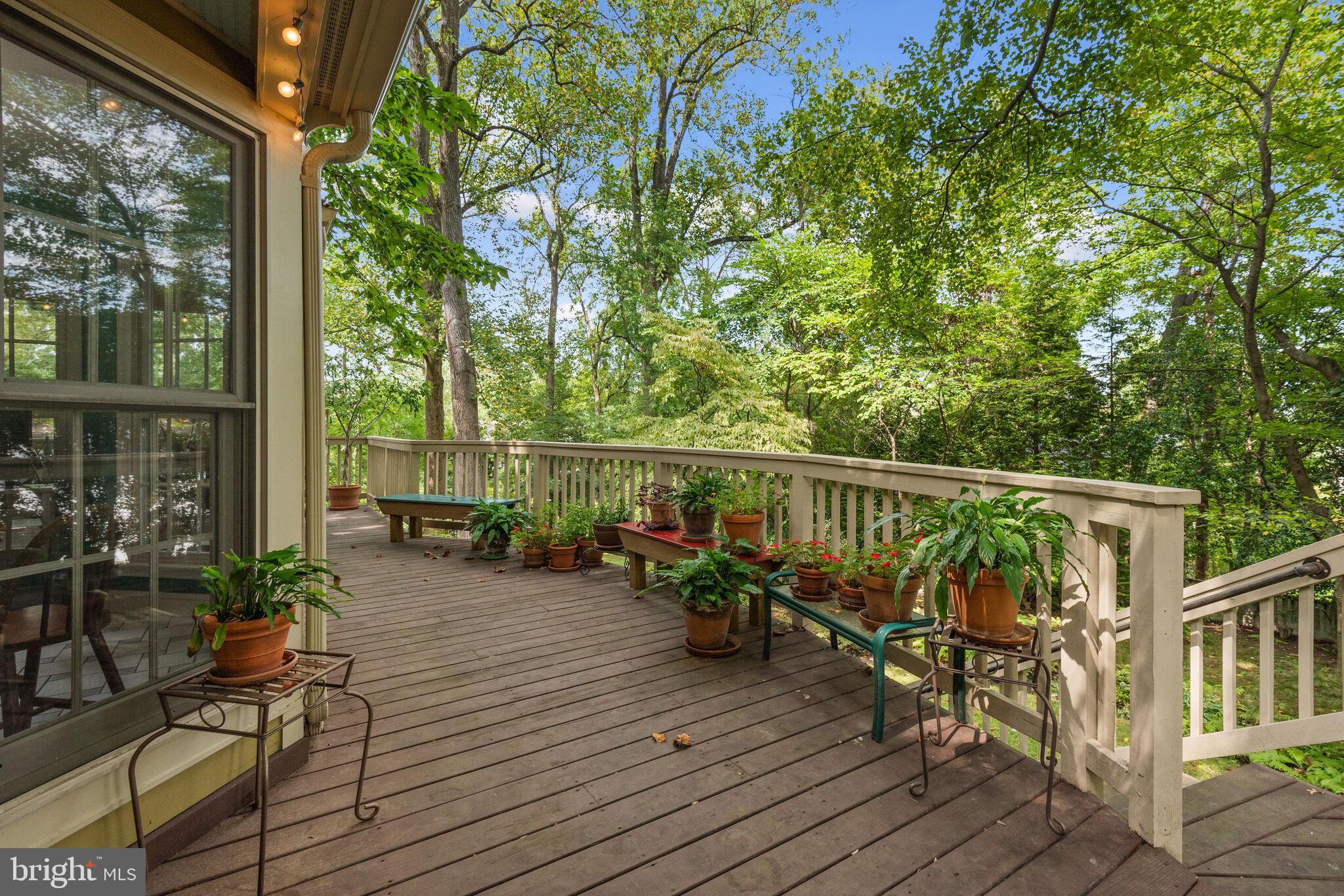 5423 Harwood Road Bethesda, MD 20814 - Photo 33 of 43 Wrap around deck