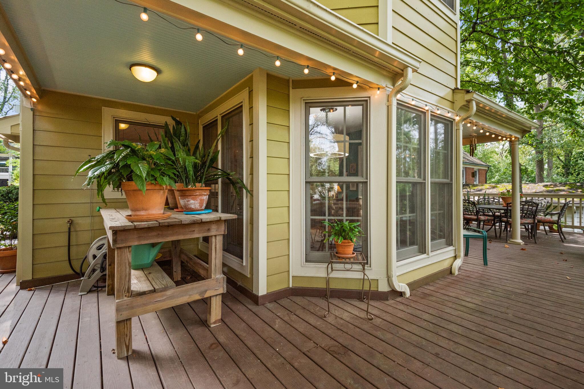 5423 Harwood Road Bethesda, MD 20814 - Photo 34 of 43 Wrap around deck