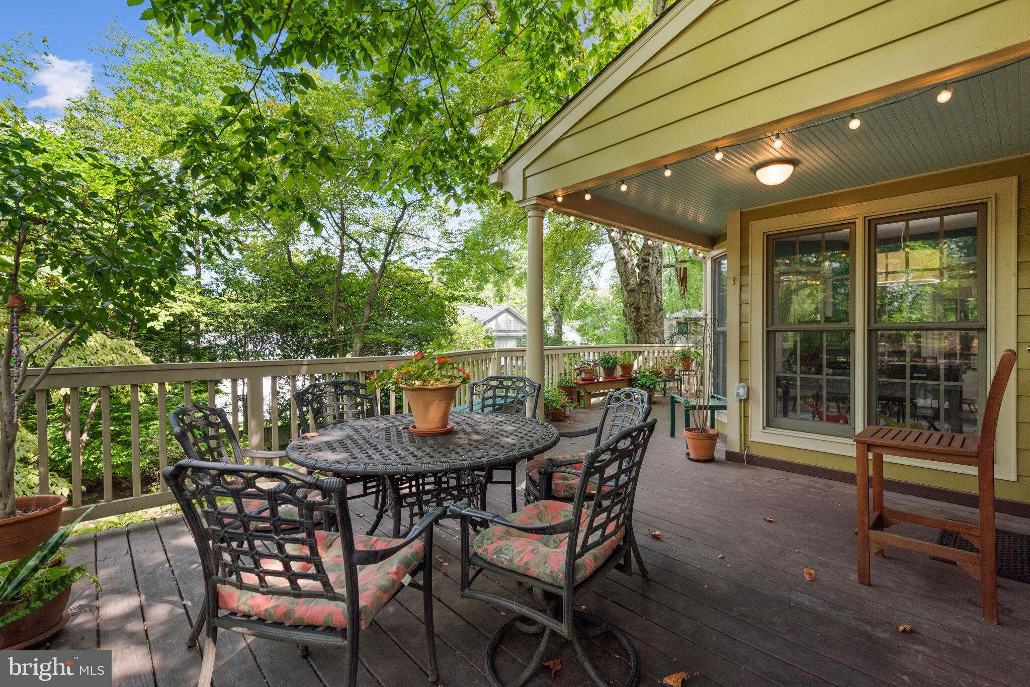 5423 Harwood Road Bethesda, MD 20814 - Photo 35 of 43 Wrap around deck