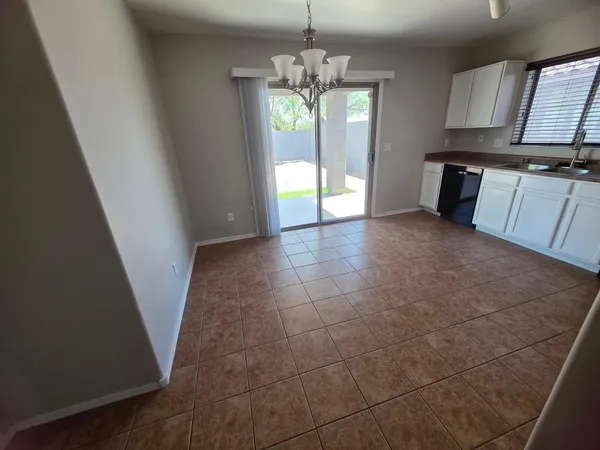 a view of kitchen and window