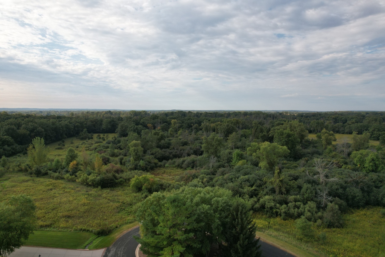 628 Sedge Meadow Court Summit, WI 53066 - Photo 19 of 41 View towards 76 acres of out l