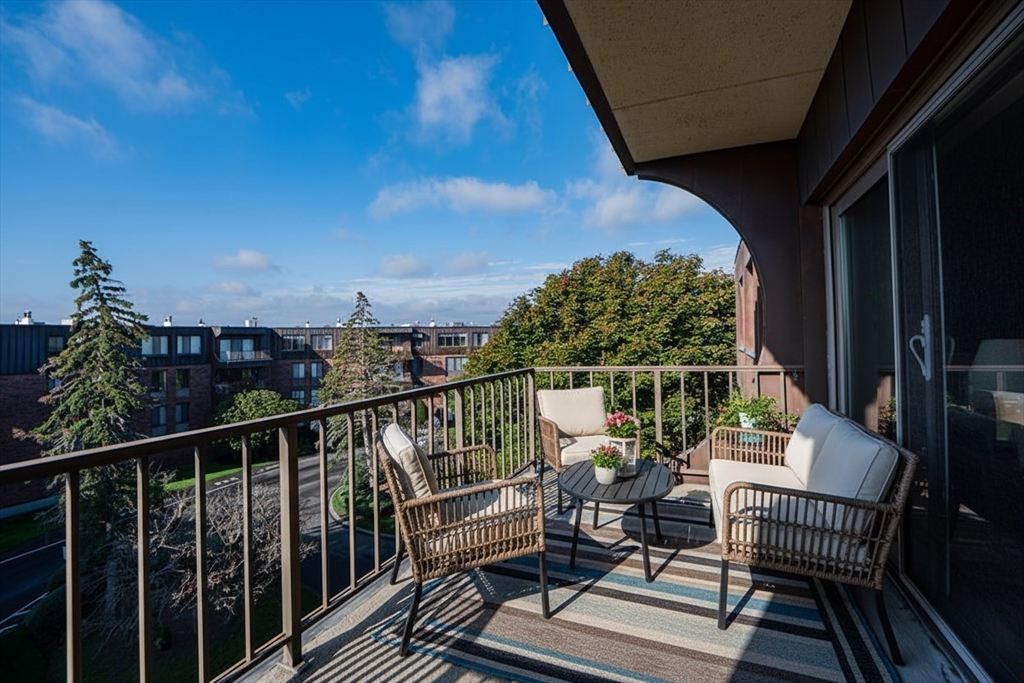 1006 Paradise Road, Unit PHO Swampscott, MA 01907 - Photo 3 of 27 a view of balcony with furniture