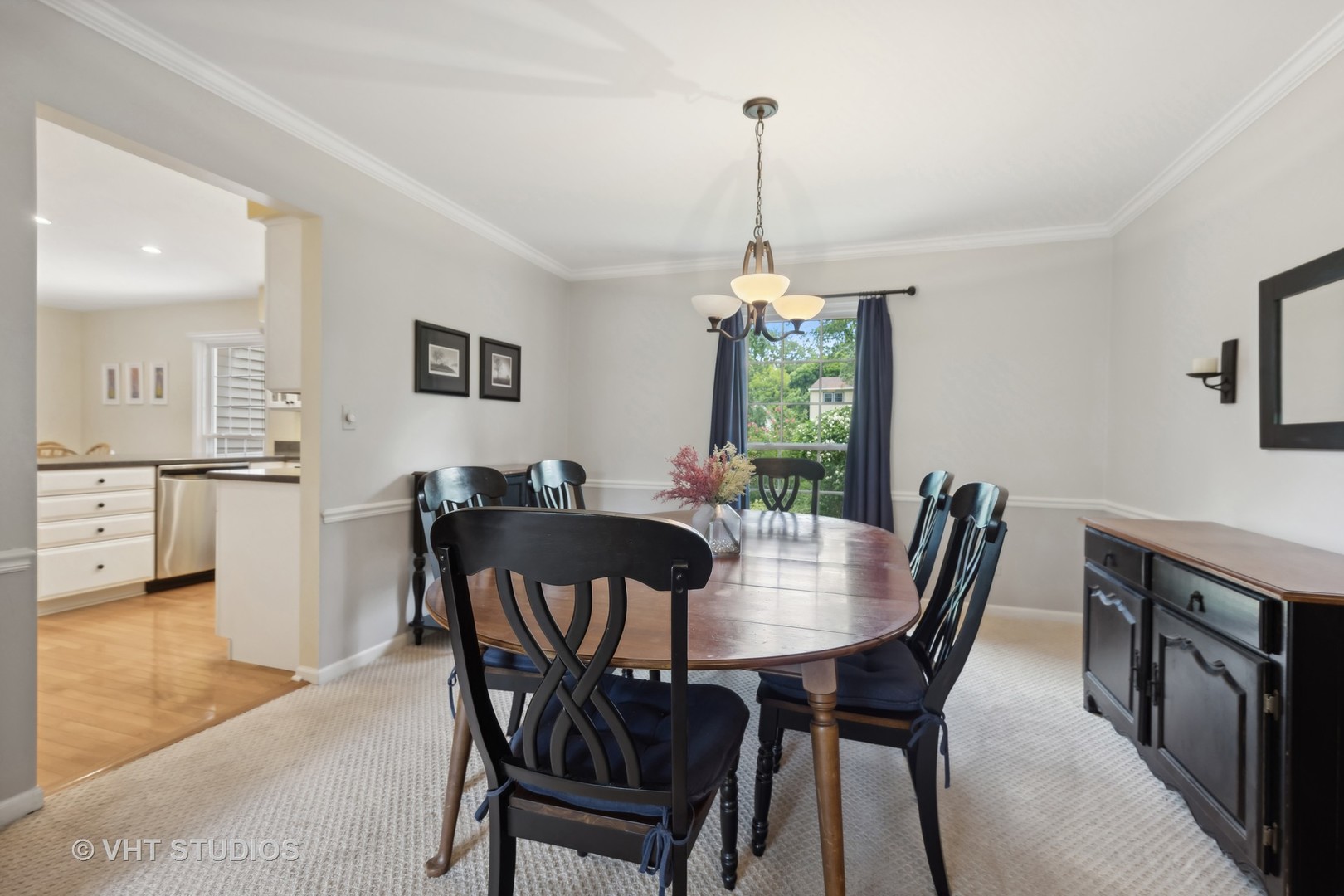 1589 Orth Drive Wheaton, IL 60189 - Photo 4 of 23 a view of a dining room with furniture window and outside view