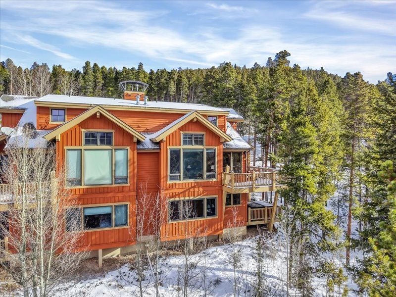 2584 Boreas Pass Road Breckenridge, CO 80424 - Photo 11 of 47 Back view of Property