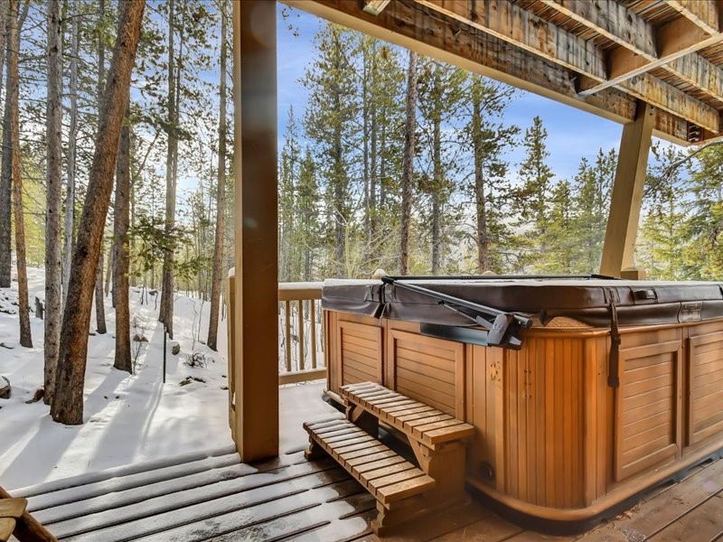 2584 Boreas Pass Road Breckenridge, CO 80424 - Photo 34 of 47 Deck #2 with private hot tub