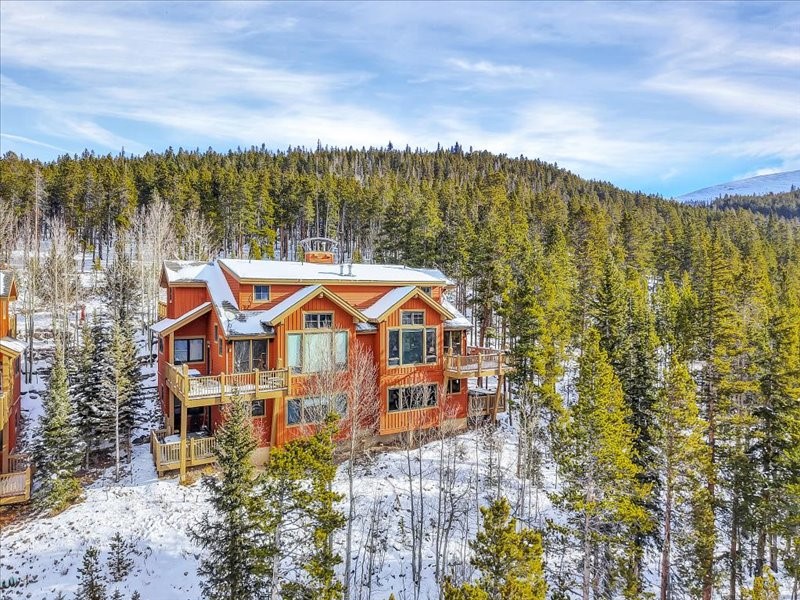 2584 Boreas Pass Road Breckenridge, CO 80424 - Photo 44 of 47 Aerial View