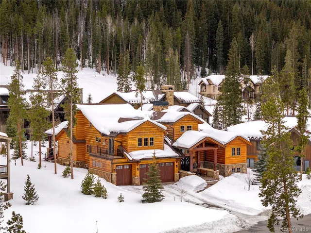 a view of a town with many houses