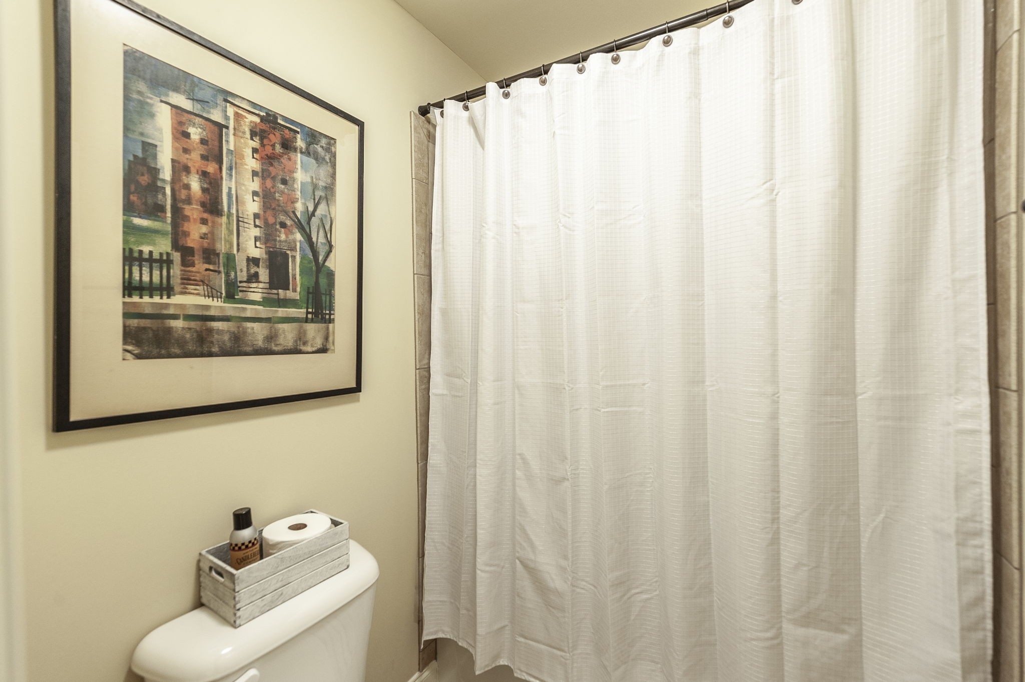 1017 Kendras Run Gallatin, TN 37066 - Photo 40 of 54 a bathroom with a shower curtain and a window