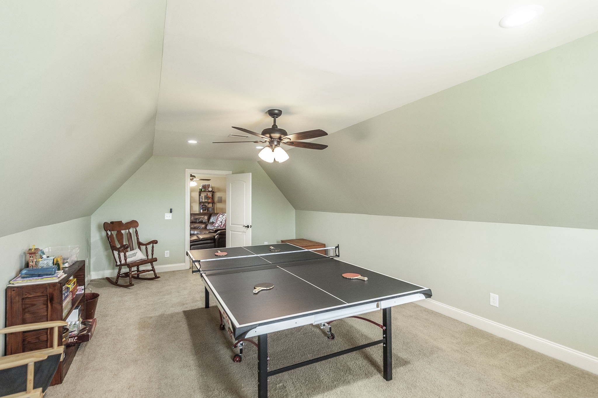 1017 Kendras Run Gallatin, TN 37066 - Photo 48 of 54 a room with pool table and a ceiling fan