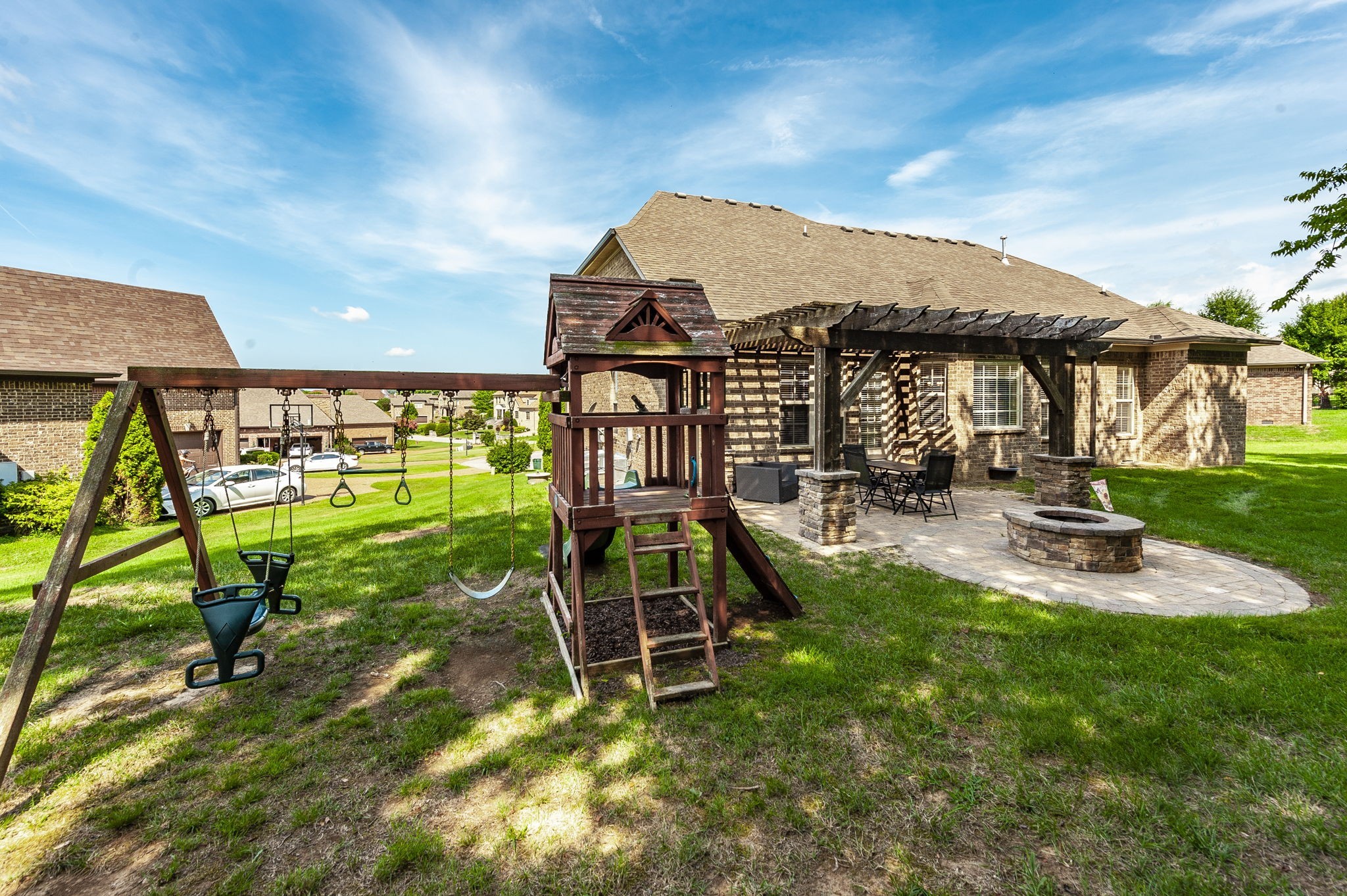 1017 Kendras Run Gallatin, TN 37066 - Photo 53 of 54 a view of a house with a yard porch and sitting area