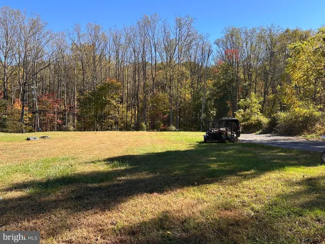 a view of swimming pool with a yard