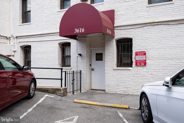 a view of front door