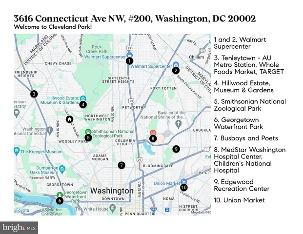 $2,400 | 3616 Connecticut Avenue Northwest, Unit 200, Washington, DC 20008