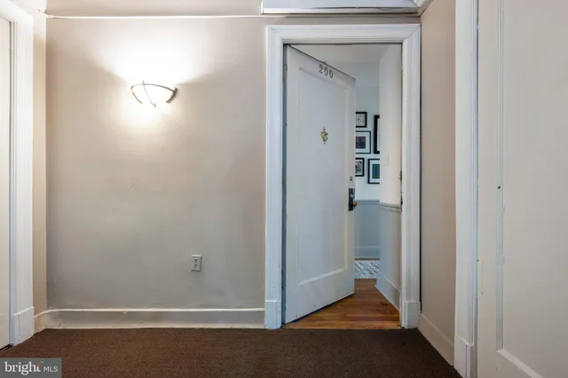 a view of a small space