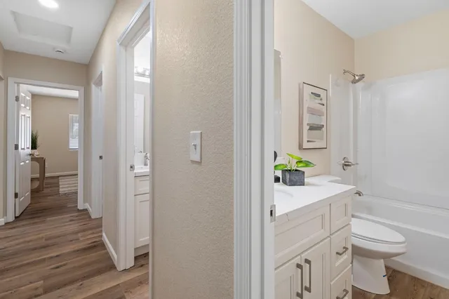 a house view with a sink