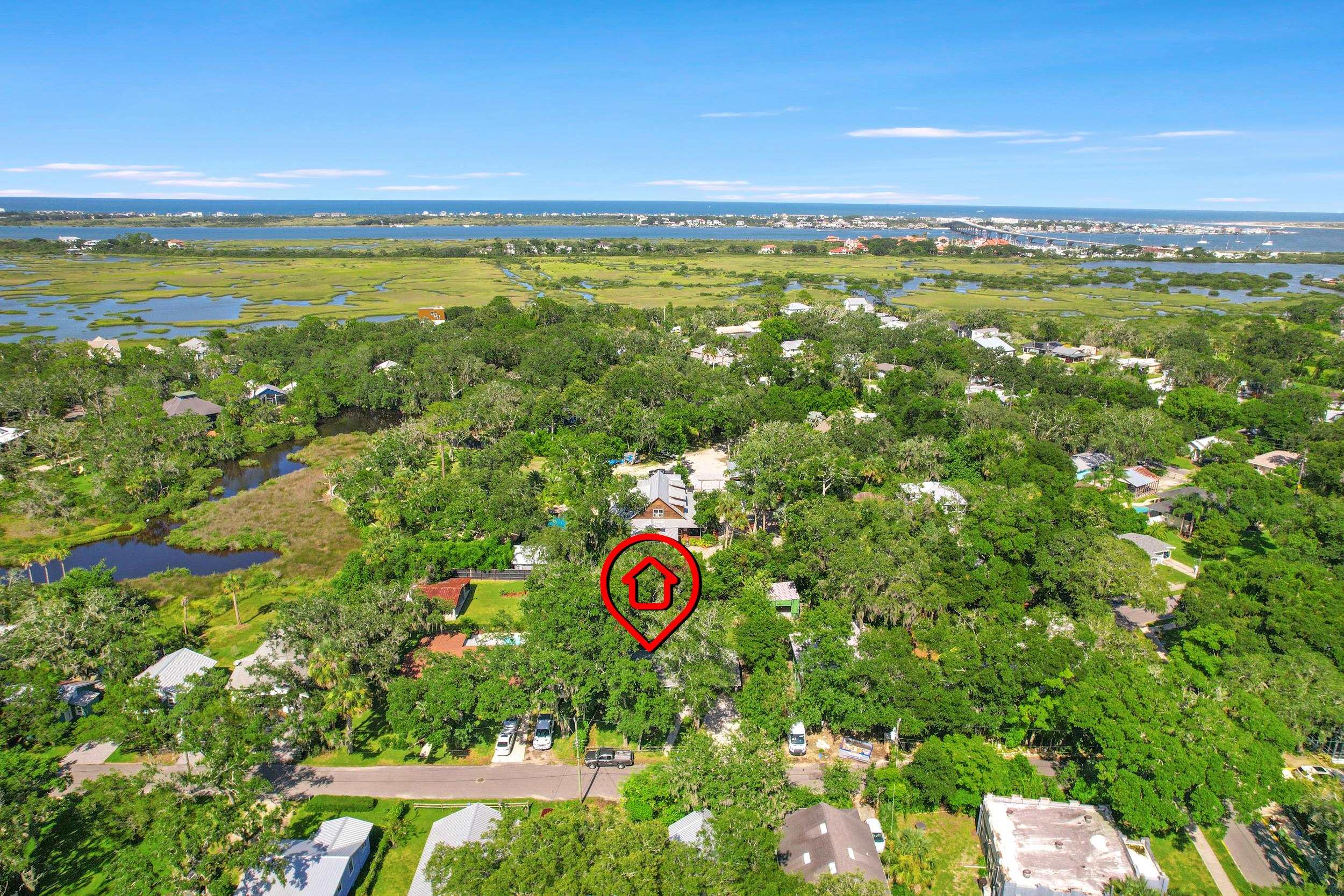 13 Oak Street St. Augustine, FL 32084 - Photo 6 of 39 a view of an outdoor space