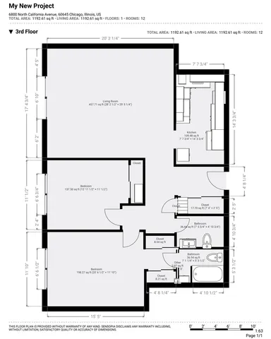 $249,000 | 6800 North California Avenue, Unit 3S, Chicago, IL 60645