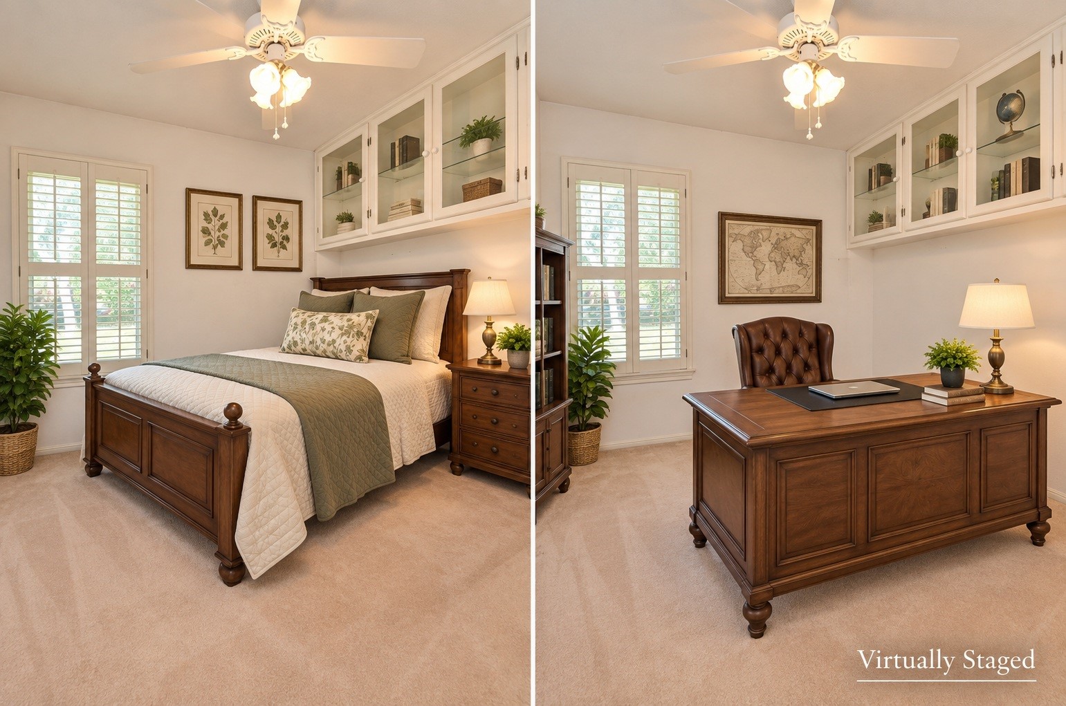 3207 Hamm Road Pearland, TX 77581 - Photo 19 of 33 Virtually Staged 3rd bedroom which was used as an office.