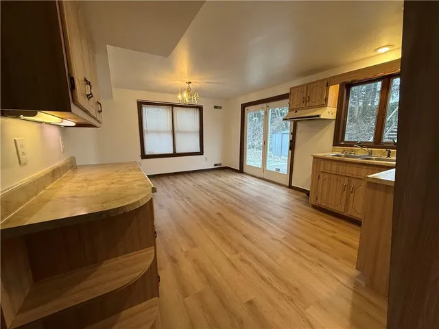 a room with storage and utility