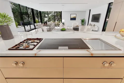 a car parked in garage