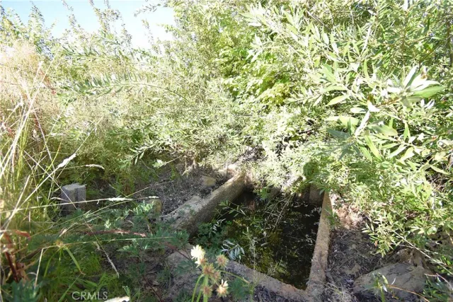 a view of a lake view with houses in background