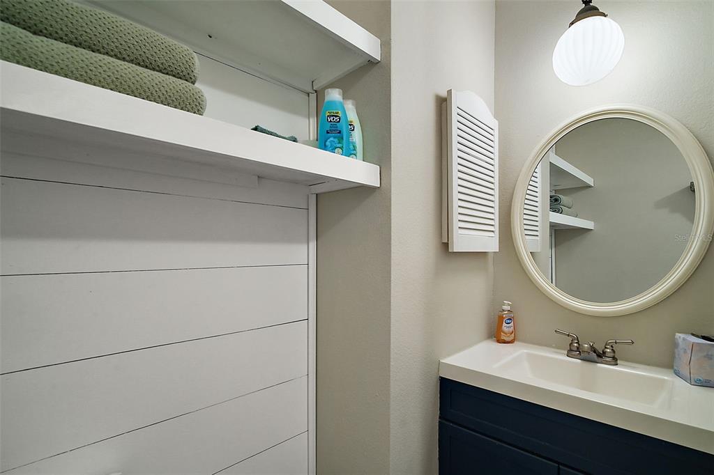 705 West Summit Court Mount Dora, FL 32757 - Photo 19 of 37 a bathroom with a sink and a mirror