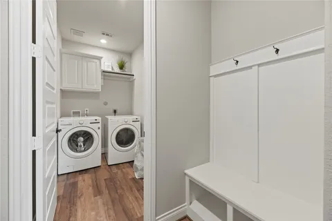 a view of washer and dryer
