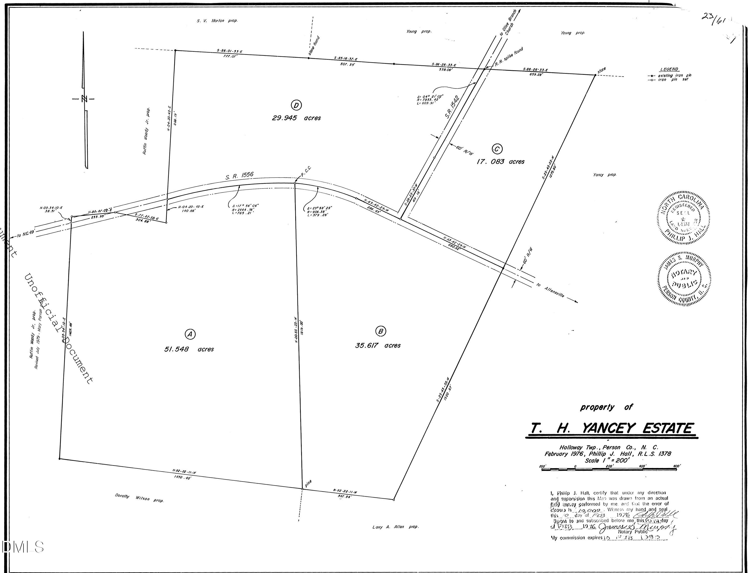 Tbd Dirgie Mine Road Roxboro, NC 27574 - Photo 15 of 15 MODIFIED-2026-02-23-Image 16 - Plat_Book