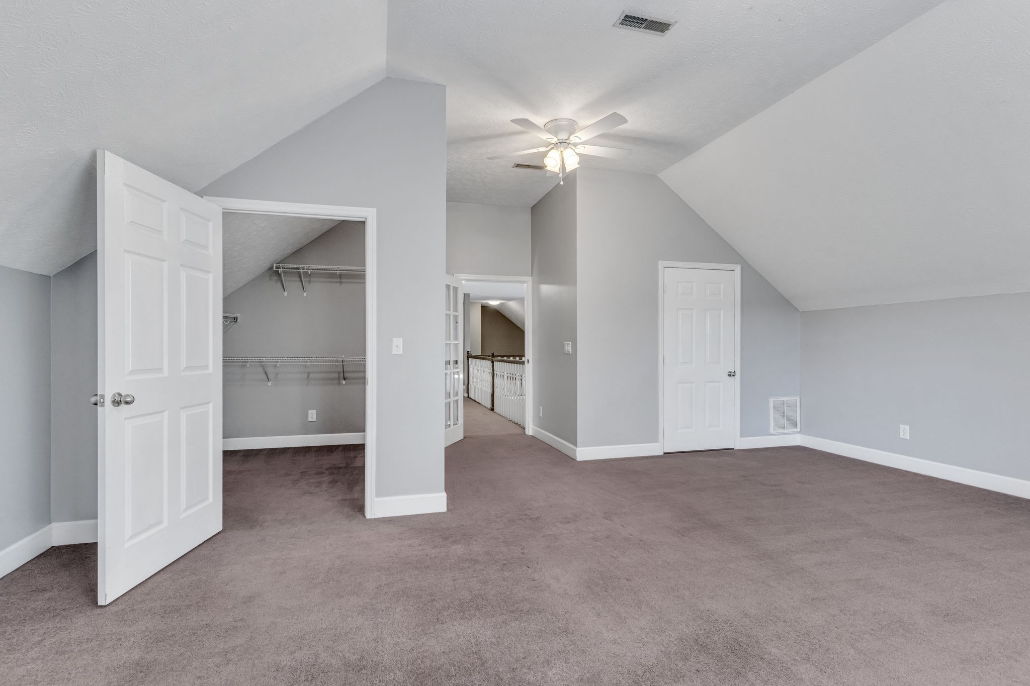 6689 East Benton Road Springfield, TN 37172 - Photo 39 of 44 a view of an empty room with a chandelier fan