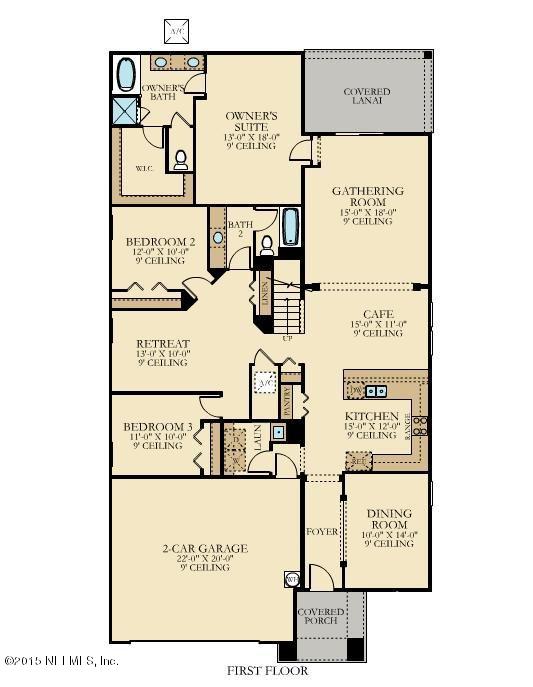 1225 Ballard Ridge Road, Unit 19 Jacksonville, FL 32211 - Photo 2 of 3 Cordoba Bonus 1st floor