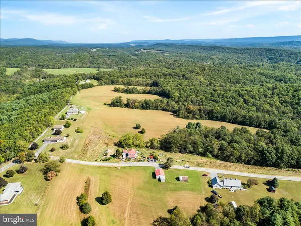 a view of a lake with a mountain