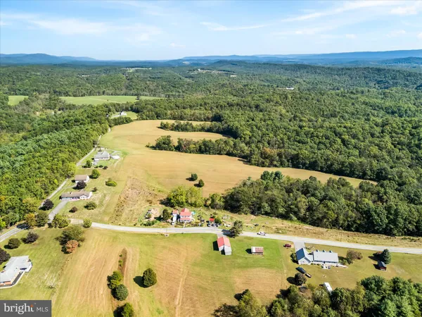 a view of a lake with a mountain