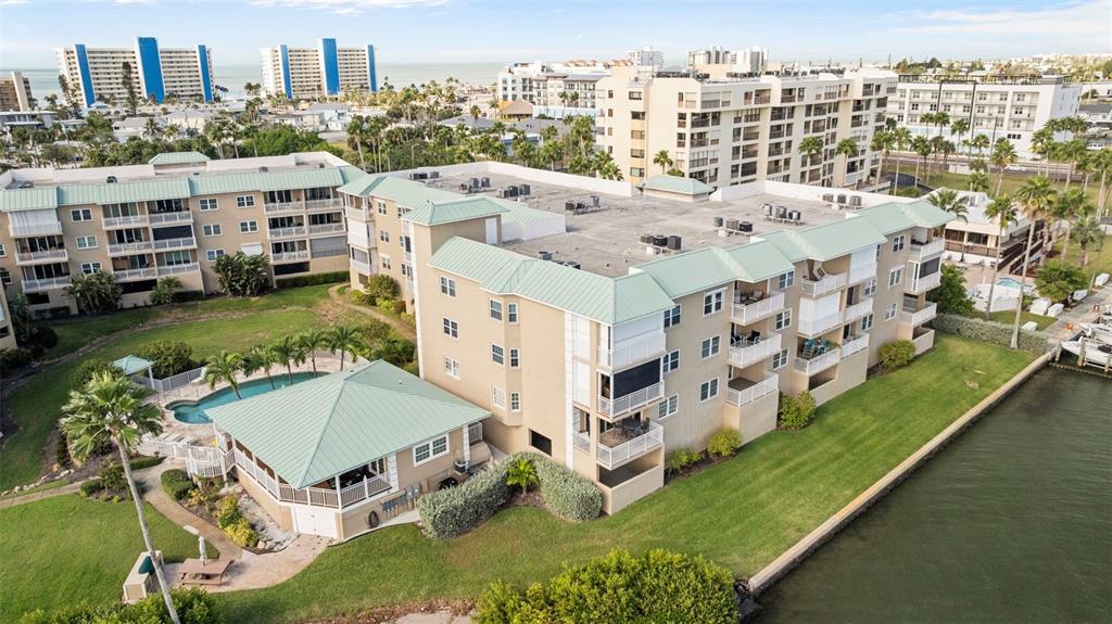 399 150th Avenue, Unit 309 Madeira Beach, FL 33708 - Photo 41 of 43 a picture of city view with lake view