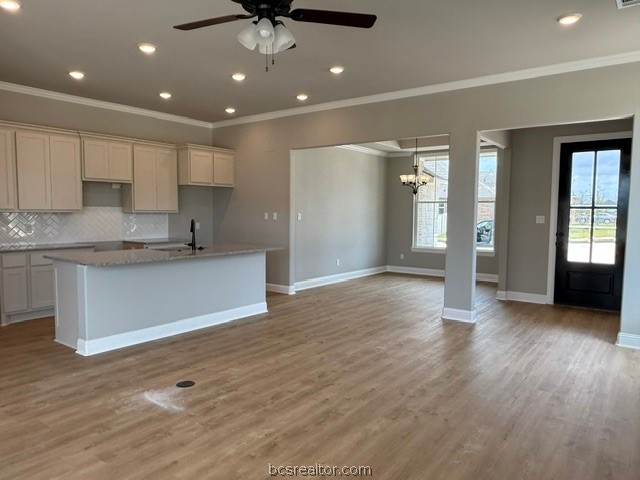 6428 Raleigh Loop College Station, TX 77845 - Photo 5 of 20 a view of a kitchen with a sink and cabinets