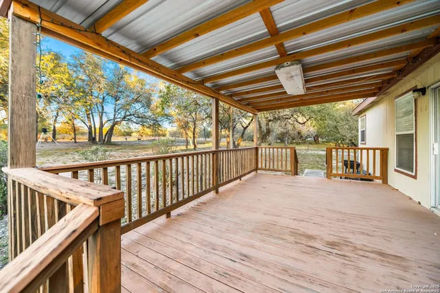 a view of porch with an outdoor space