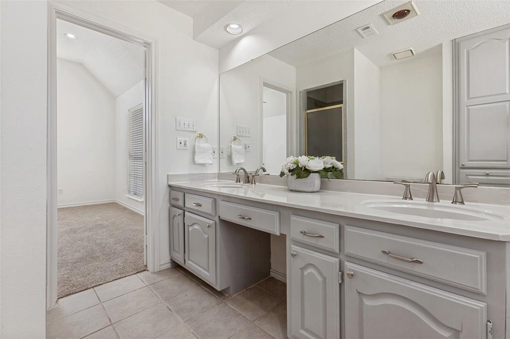 703 Rams Court Richardson, TX 75081 - Photo 8 of 15 Primary Bath with dual sinks