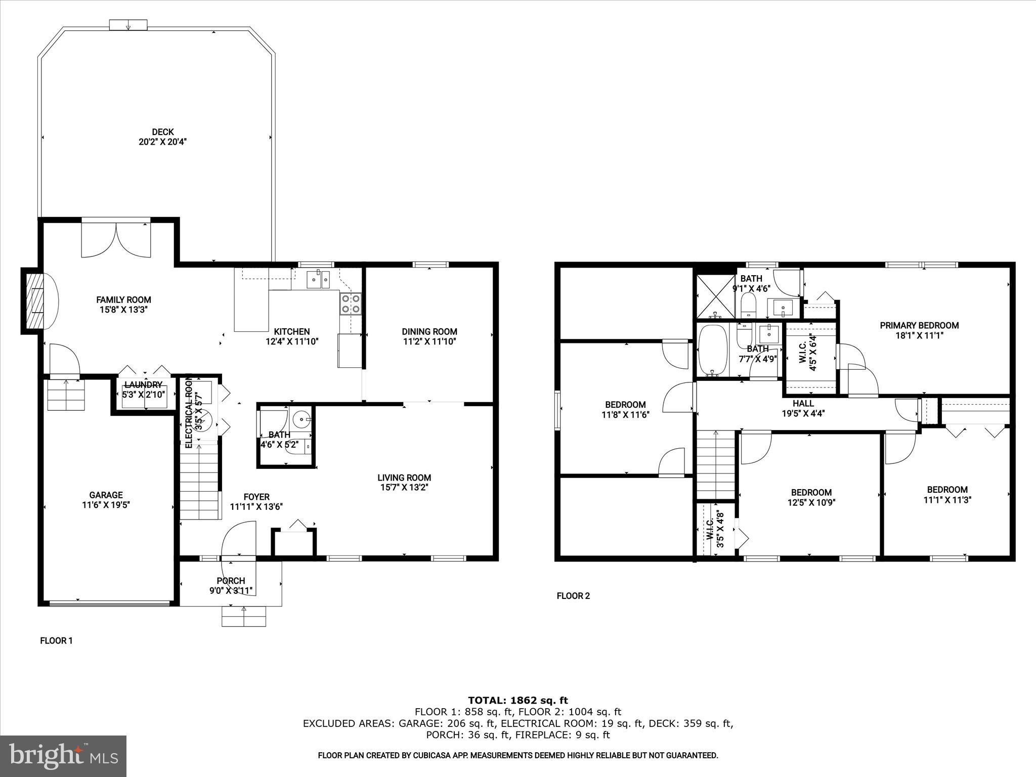 759 Rosewood Road Severn, MD 21144 - Photo 36 of 36 Floor Plan
