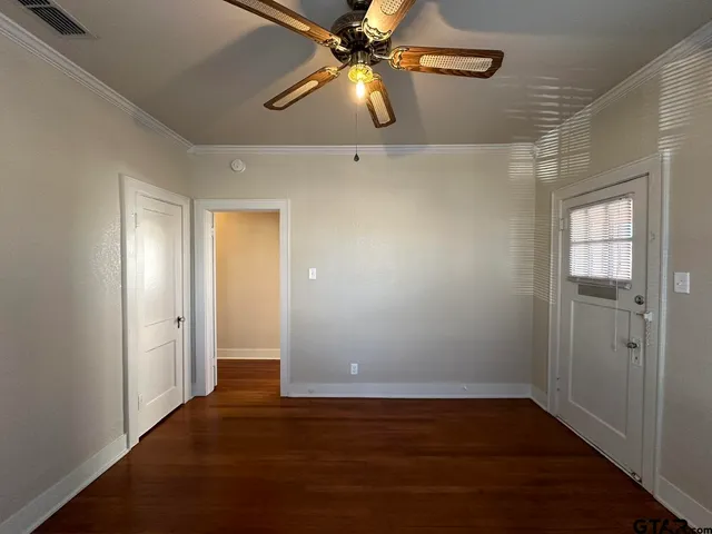 wooden floor in an empty room