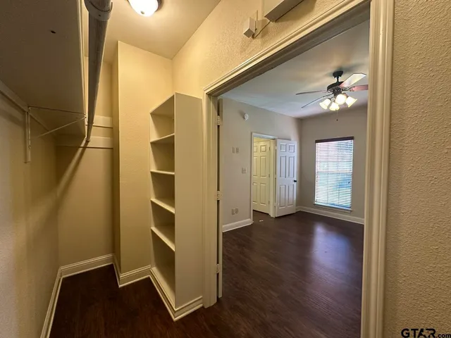 a backyard of a house