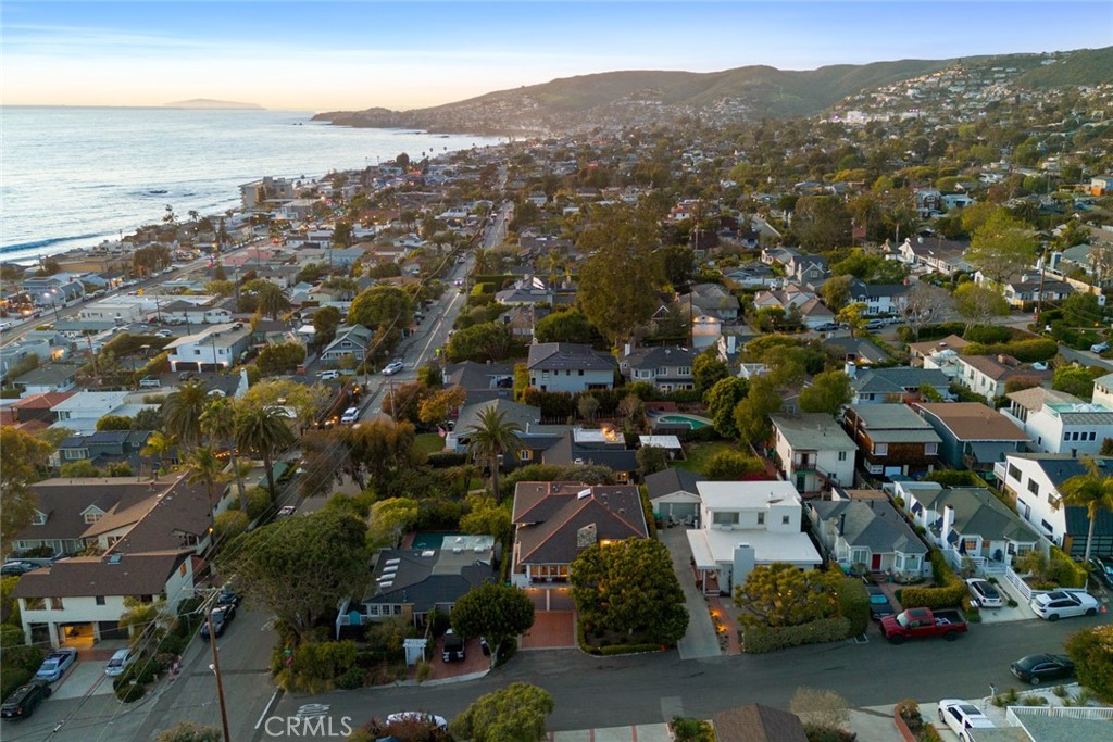 326 Ruby Street Laguna Beach, CA 92651 - Photo 67 of 71 an aerial view of a city with lots of residential buildings