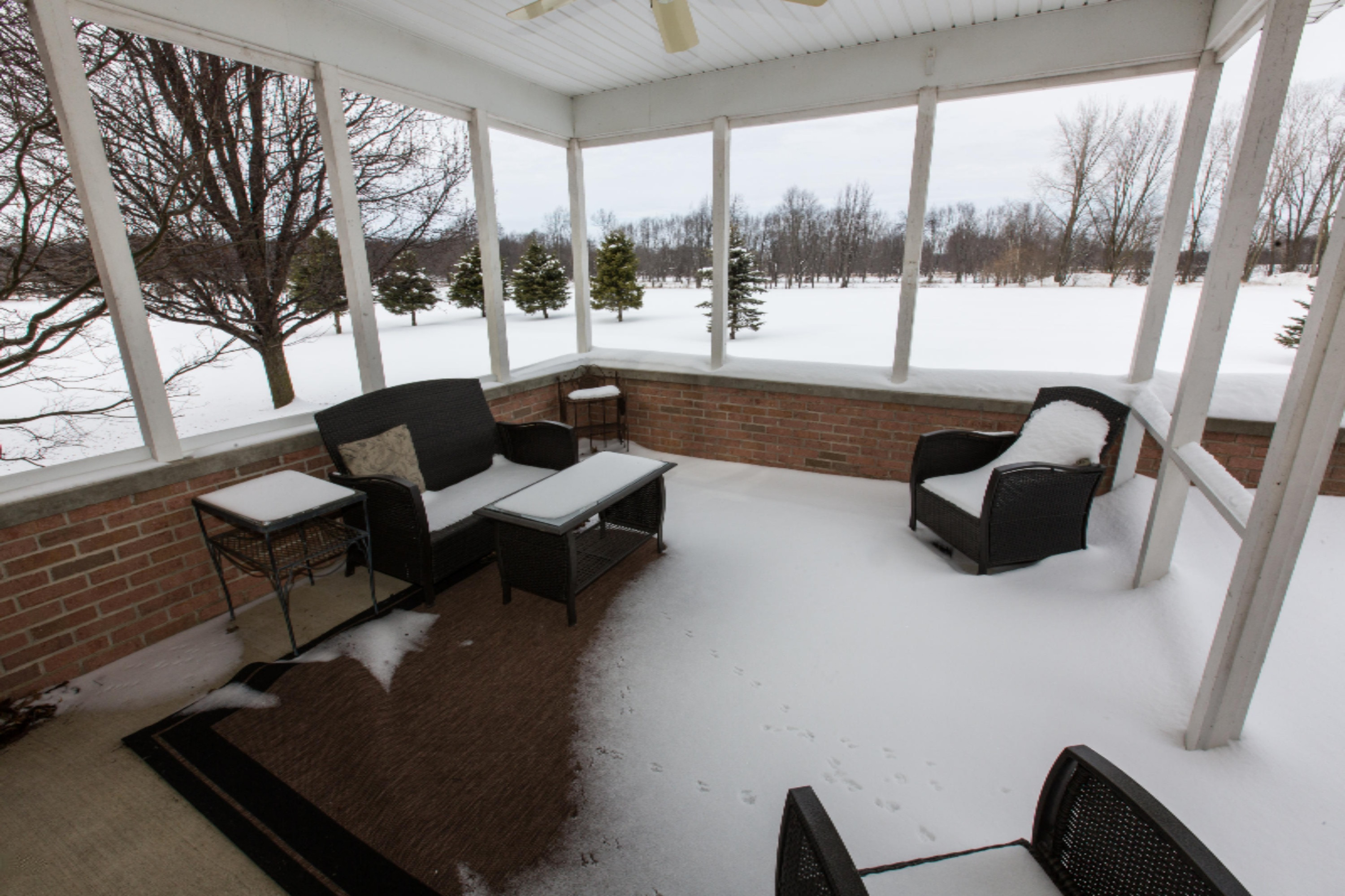 288 Bullock Road Coldwater, MI 49036 - Photo 7 of 42 Rear covered Porch