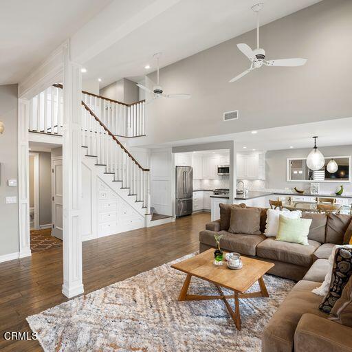 3241 Harbor Boulevard Oxnard, CA 93035 - Photo 7 of 32 a living room with furniture and a dining table